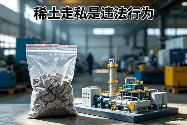 稀土走私是違法行為