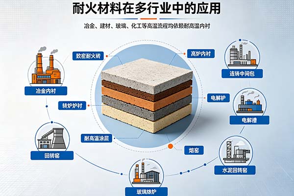 耐火材料的多領域應用