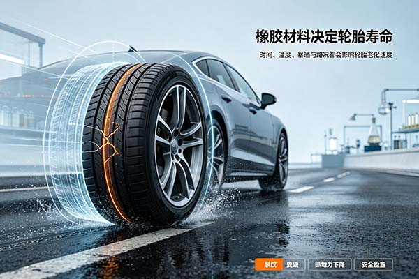 汽車橡膠輪胎磨損異常