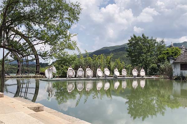 創(chuàng)想團隊窯湖小鎮(zhèn)打卡